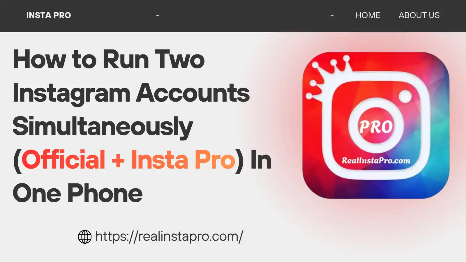 How To run two instagram accounts